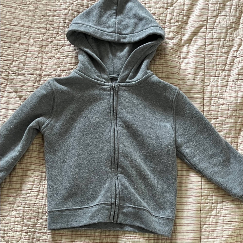 Gray Kids Hoodie
